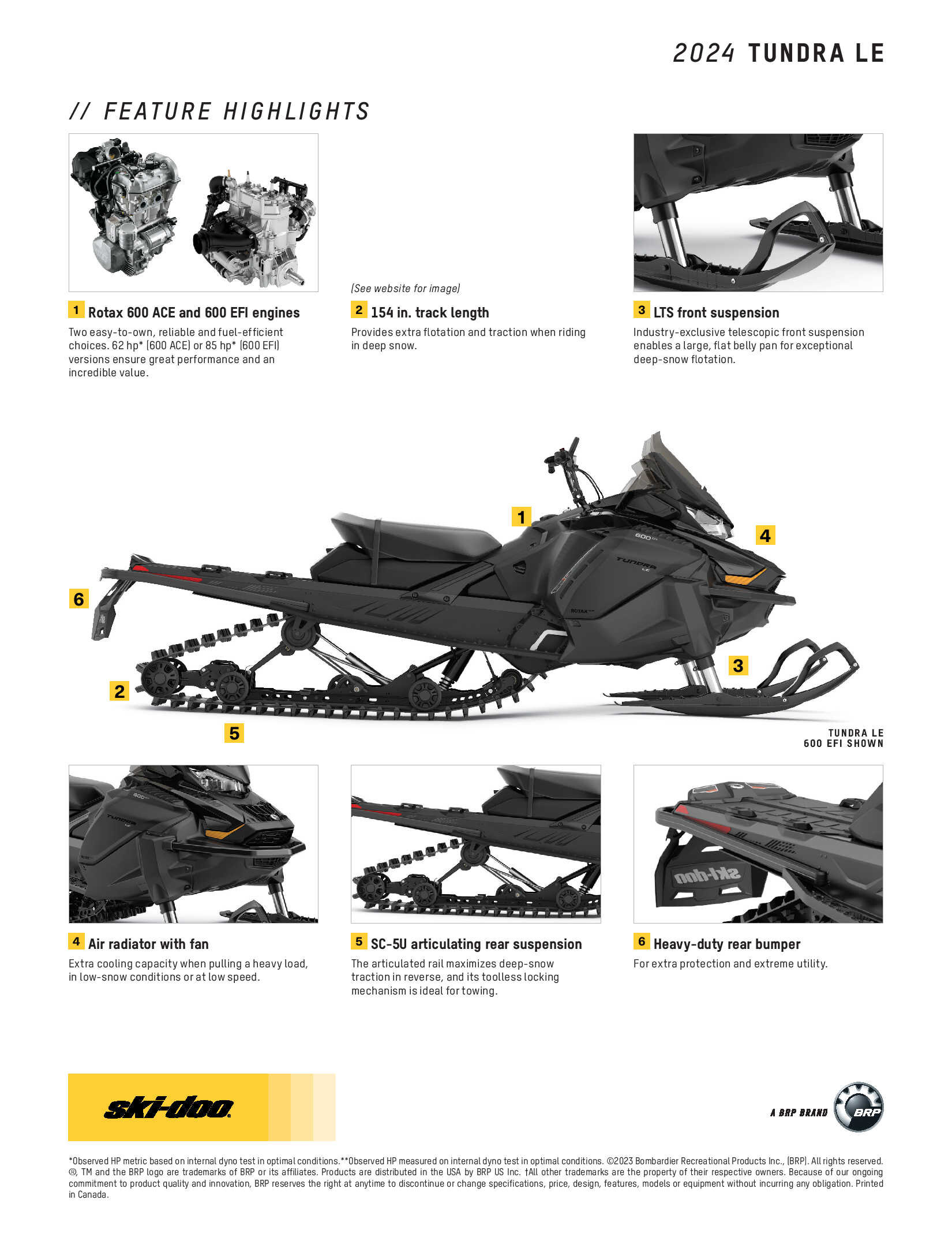 2024 Ski-Doo Tundra LE Specs 2