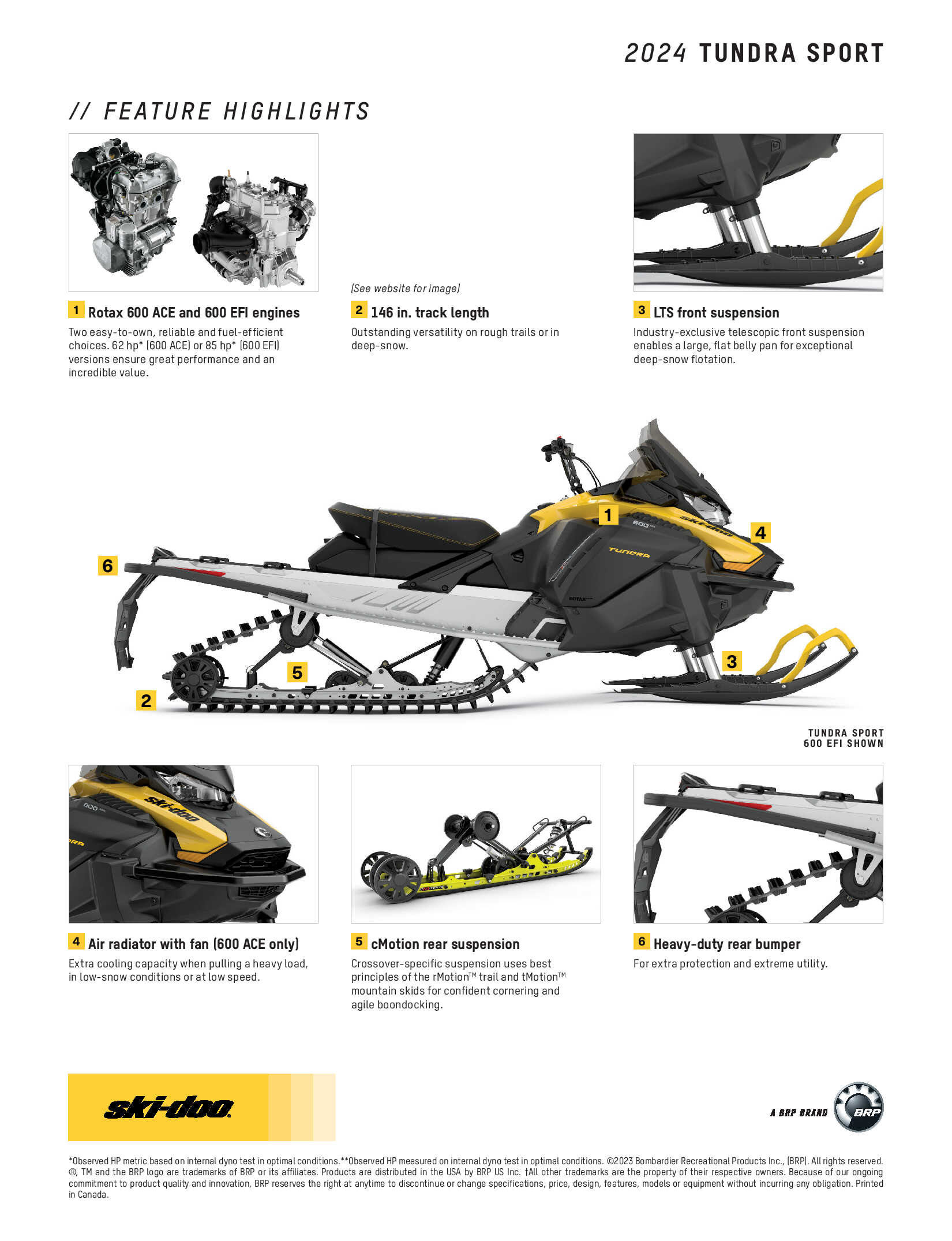 2024 Ski-Doo Tundra Sport Specs 2