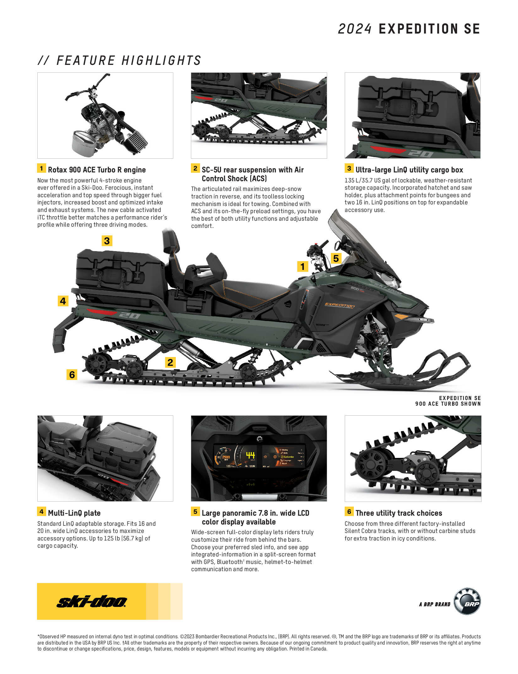 2024 Ski-Doo Expedition SE Specs 2