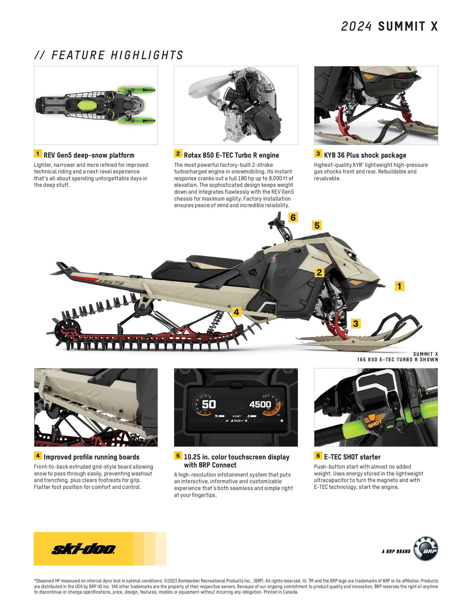 2024 Ski-Doo Summit X Specs 2